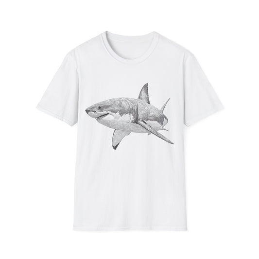 White Shark Graphic T-Shirt