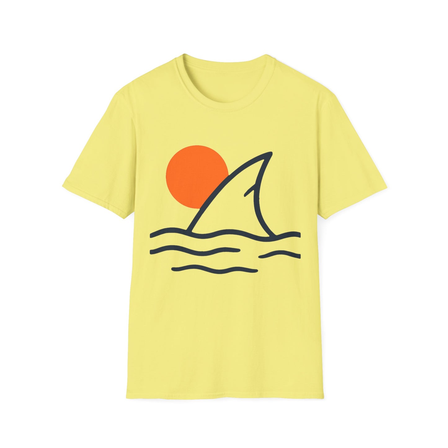 Shark Fin Sunset T-Shirt
