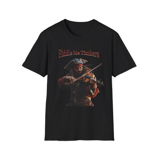 Pirate Fiddle Me Timbers T-Shirt