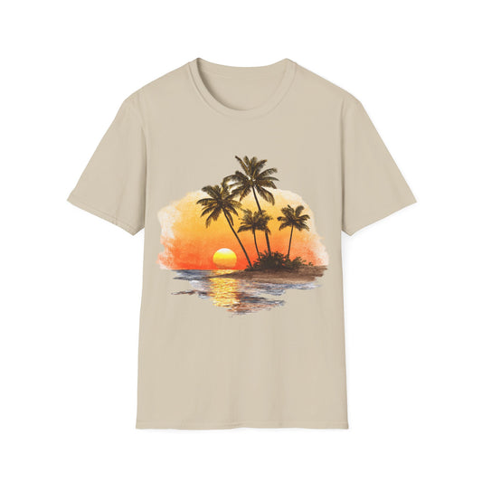 Sunset Palm Beach T-Shirt
