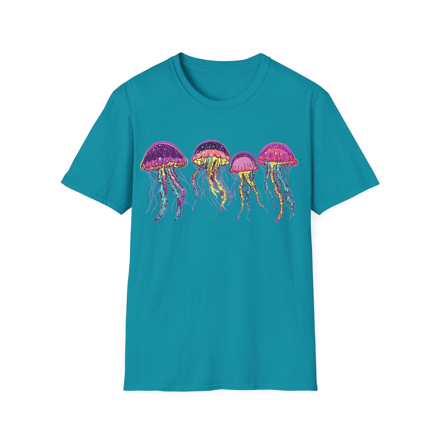 4 Colorful Jellyfish T-Shirt