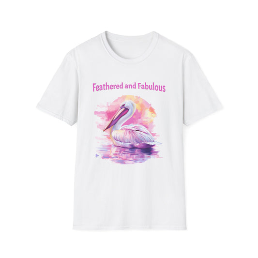 Feathered and Fabulous Pelican T-Shirt