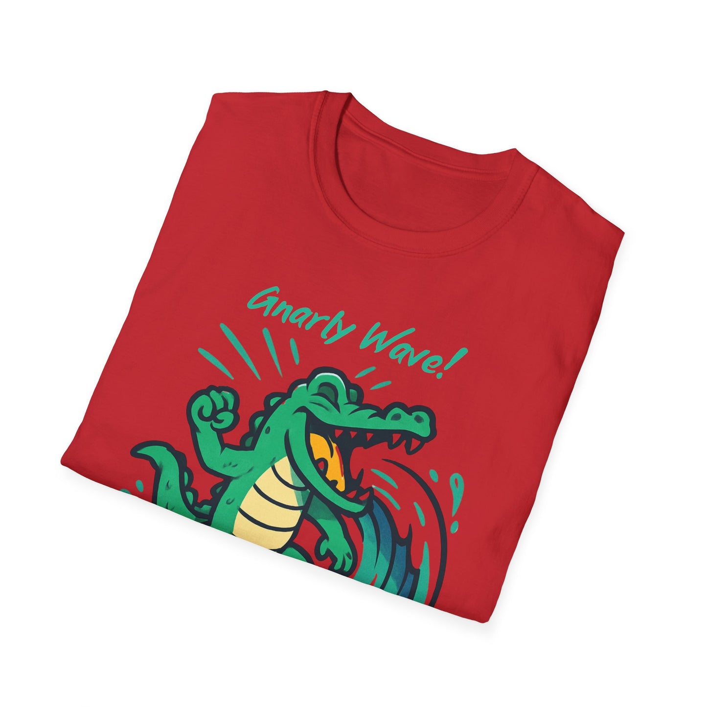 Surfing Crocodile T-Shirt