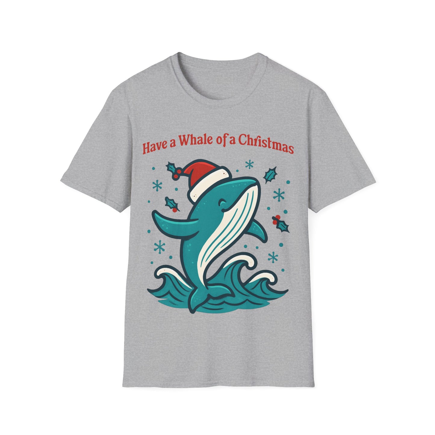 Whale Christmas T-Shirt