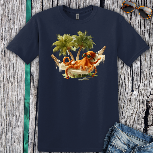 Lazing Octopus T-Shirt