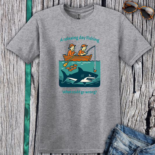 A Relaxing Day Fishing T-shirt