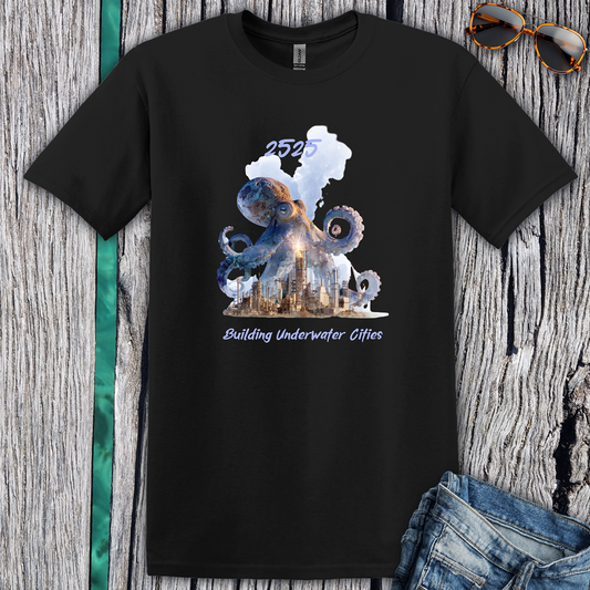 Underwater Cities Octopus T-Shirt