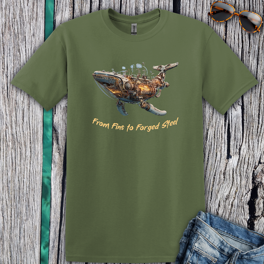 Steampunk Whale T-Shirt