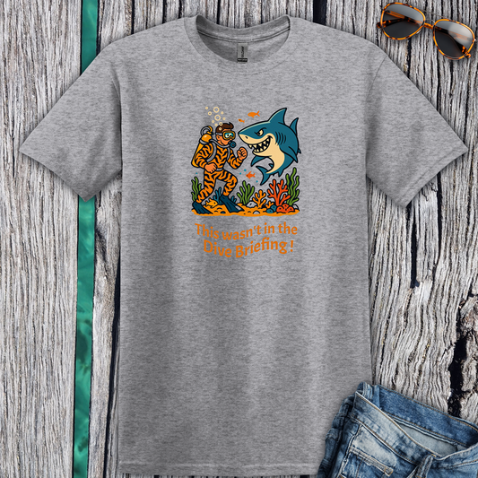 Funny Dive Brief T-shirt