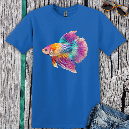 Colorful Betta Fish T-Shirt