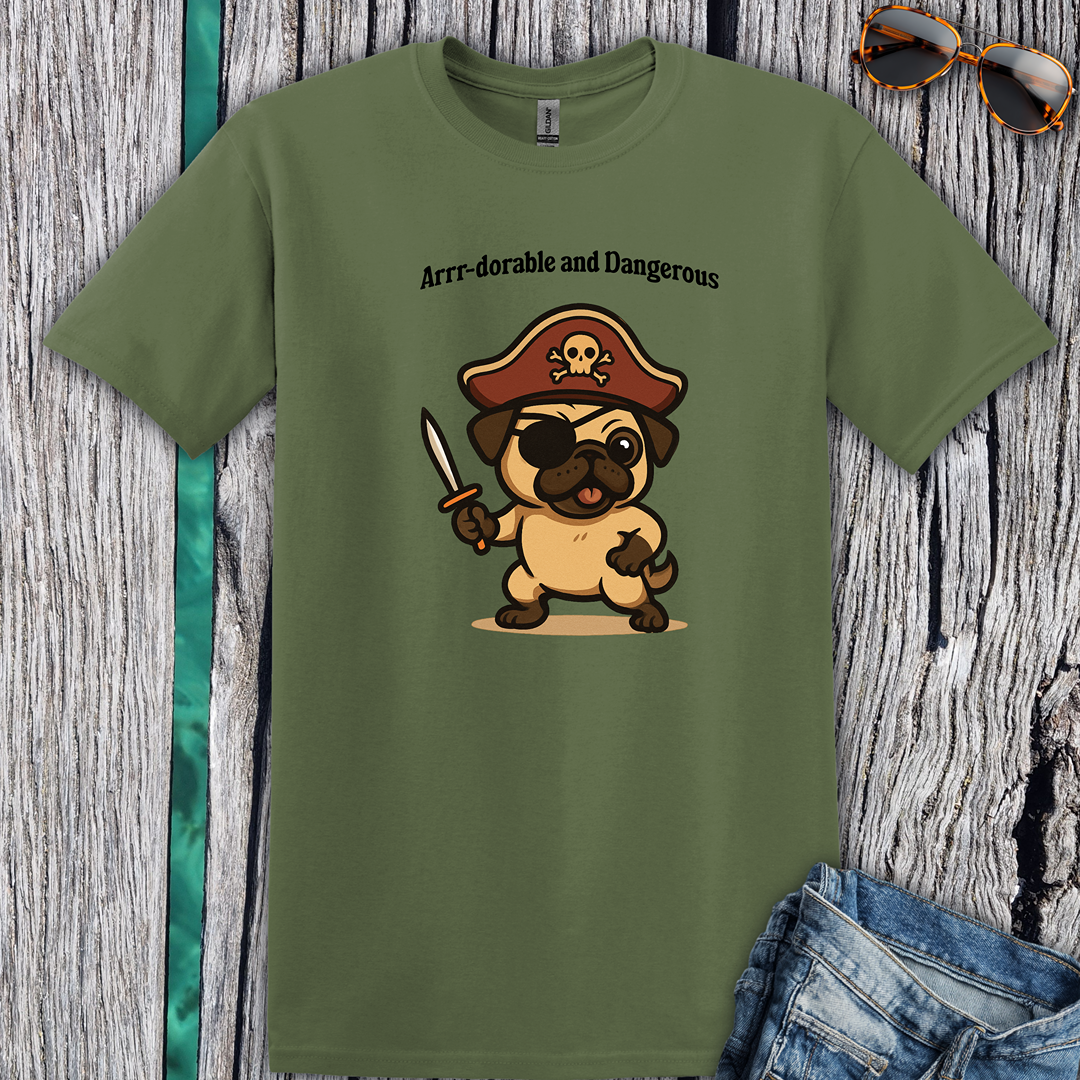 Pirate Pug T-Shirt