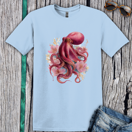 Boho Octopus Tee,