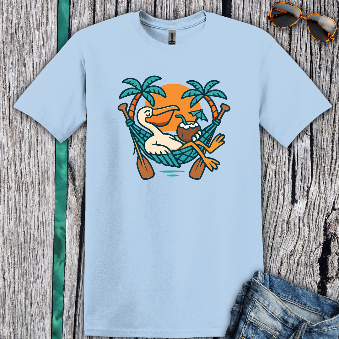 Relaxing Pelican T-Shirt