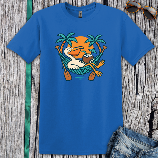 Relaxing Pelican T-Shirt