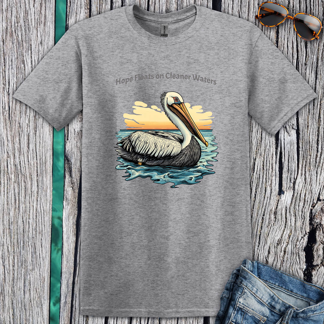 Hope Floats on Cleaner Waters T-shirt