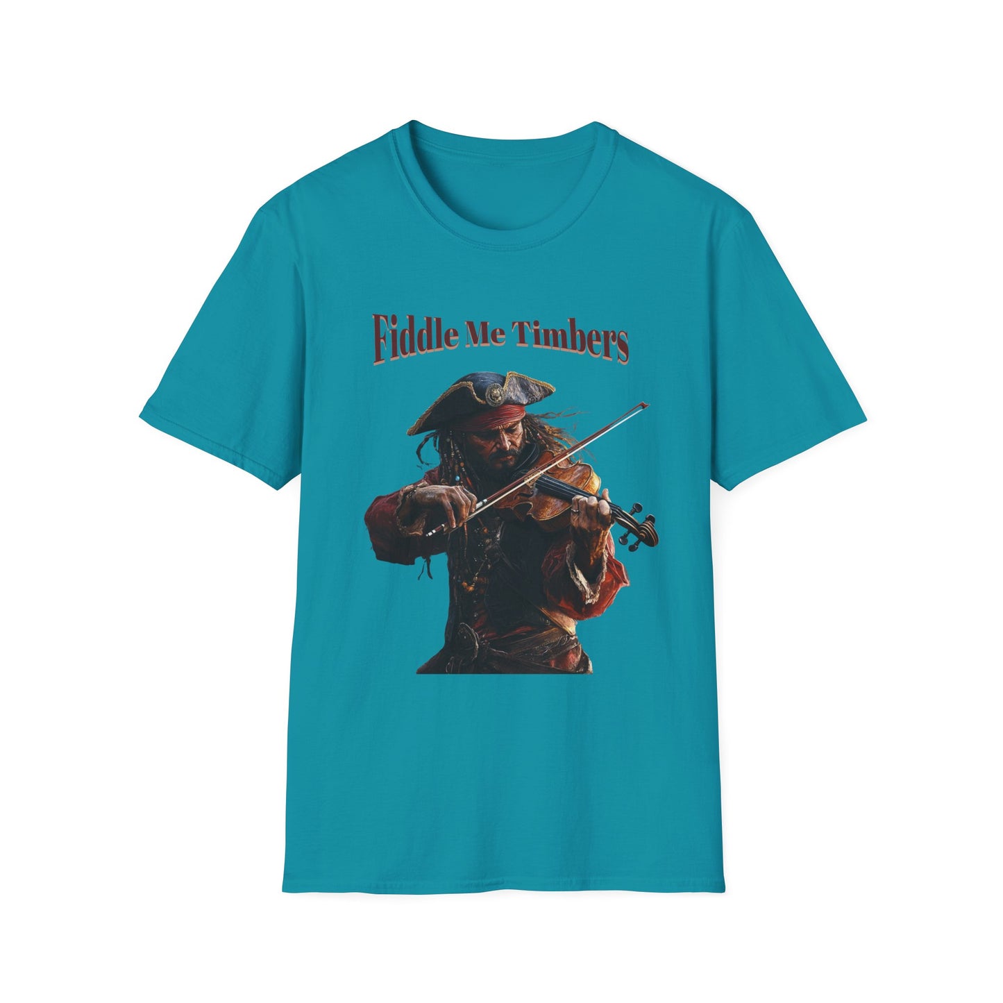 Pirate Fiddle Me Timbers T-Shirt