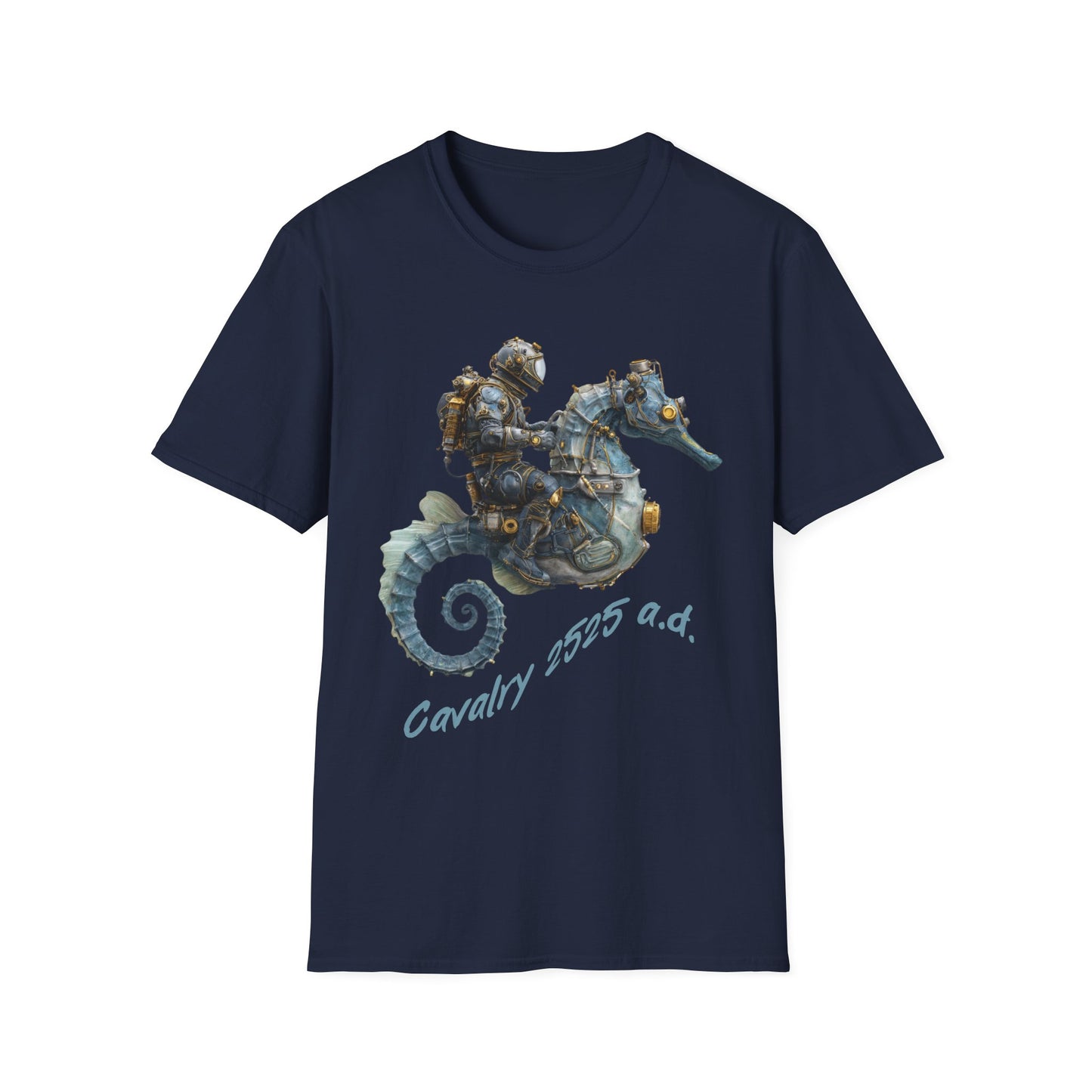 Steampunk Seahorse Cavalry T-Shirt