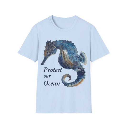 Protect Our Ocean Seahorse T-Shirt