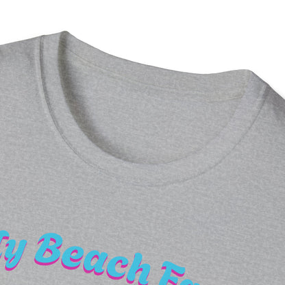 Colorful Otter Beach Face T-Shirt