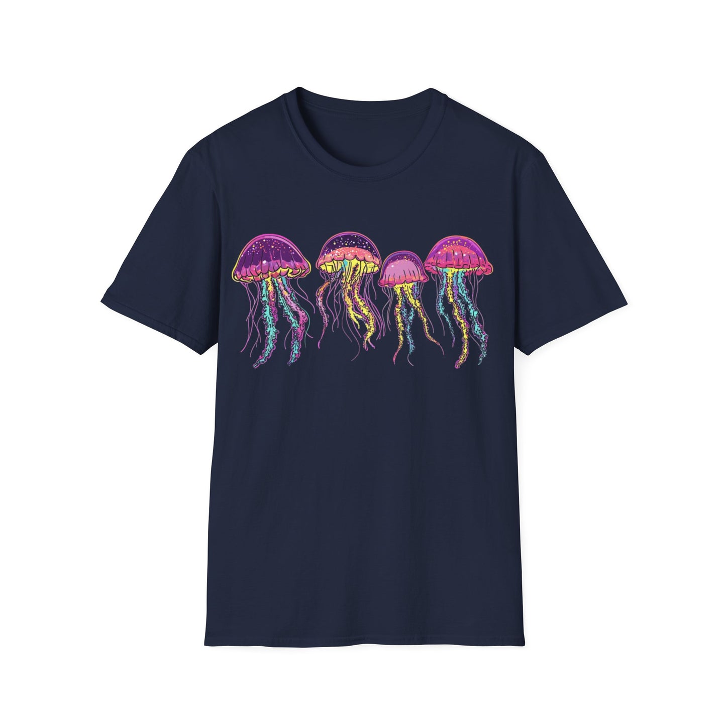 4 Colorful Jellyfish T-Shirt
