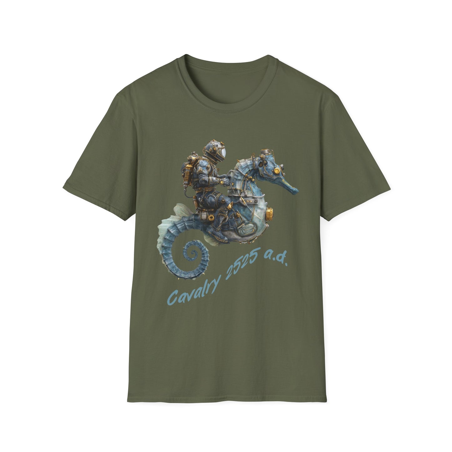 Steampunk Seahorse Cavalry T-Shirt