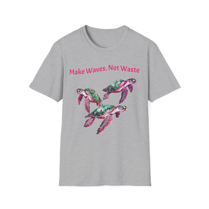 Make Waves Not Waste T- Shirt