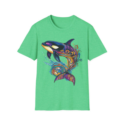Colorful Orca Whale T-Shirt