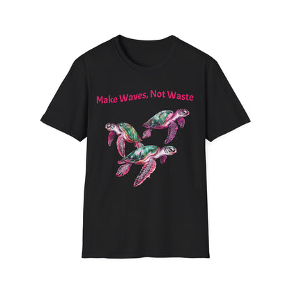 Make Waves Not Waste T- Shirt