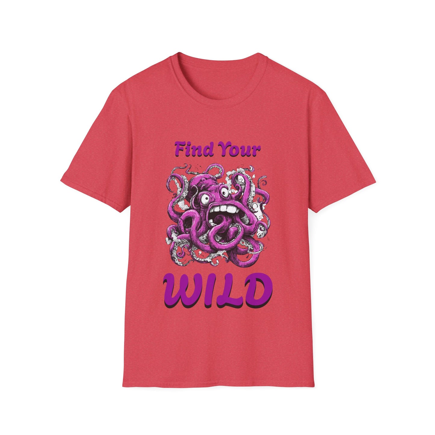 Wild Octopus Unisex T-Shirt