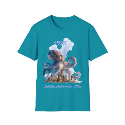 Futuristic Octopus T-Shirt, 2525 Underwater Cities Tee