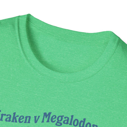 Kraken vs Megalodon T-Shirt