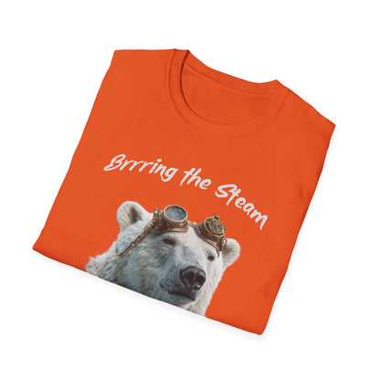 Polar Bear 'Brrring the Steam'  T-Shirt