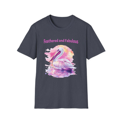 Feathered and Fabulous Pelican T-Shirt