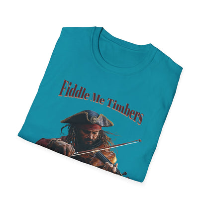 Pirate Fiddle Me Timbers T-Shirt
