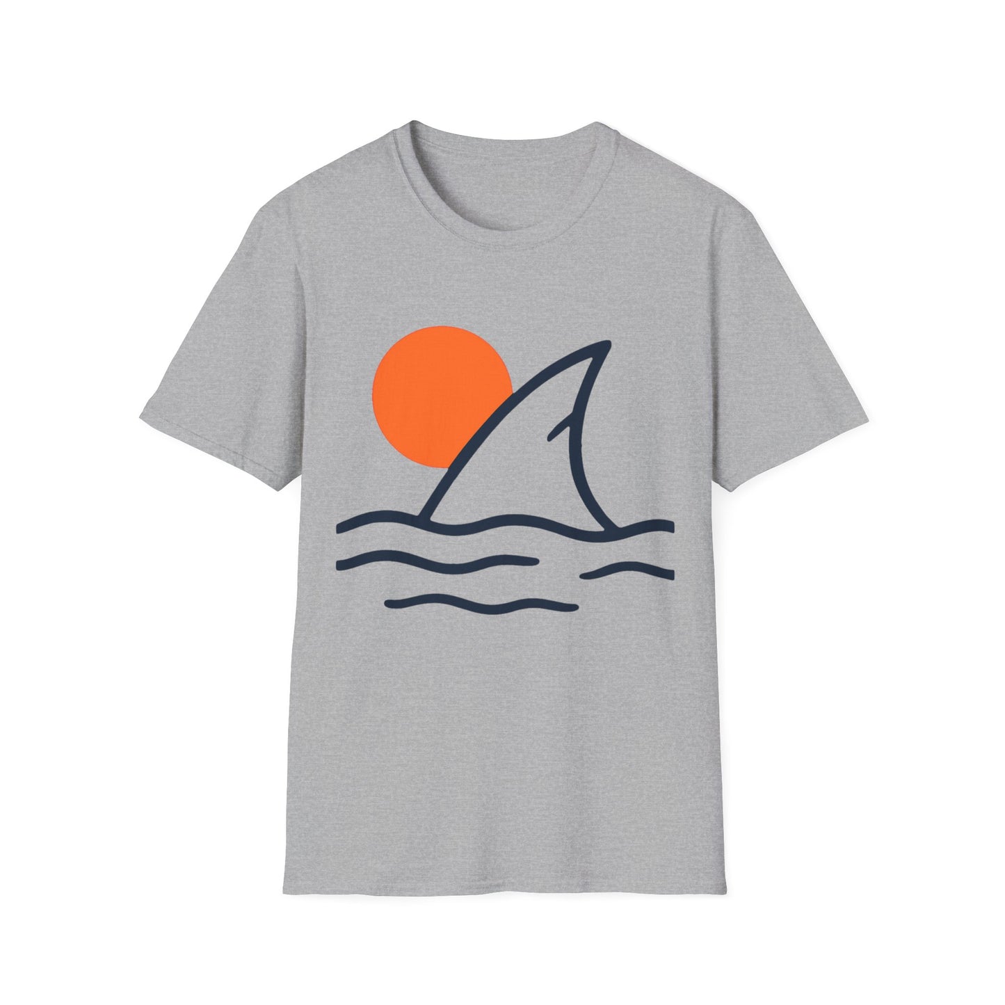 Shark Fin Sunset T-Shirt