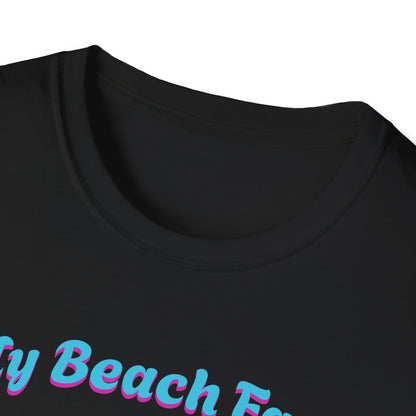 Colorful Otter Beach Face T-Shirt