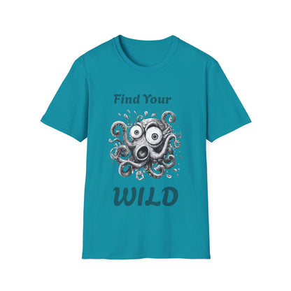 Find Your Wild Octopus T-Shirt