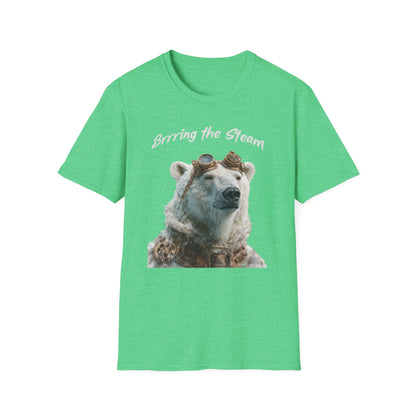 Polar Bear 'Brrring the Steam'  T-Shirt