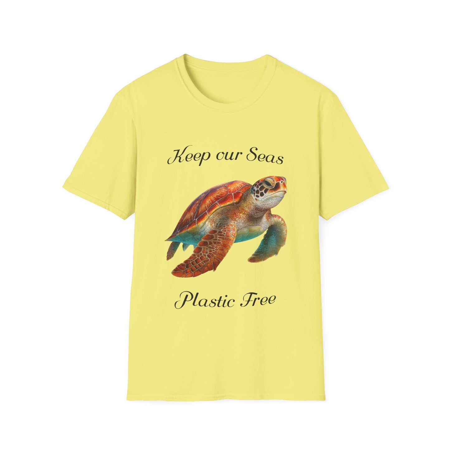 Keep Our Seas Plastic Free T-shirt