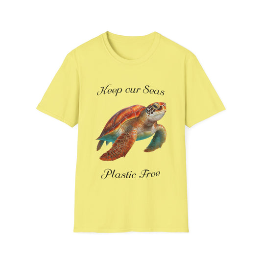 Keep Our Seas Plastic Free T-shirt