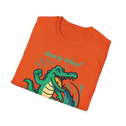 Surfing Crocodile T-Shirt