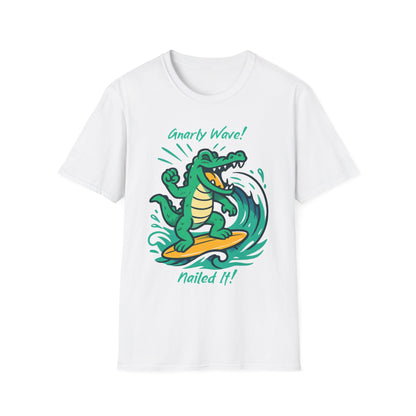 Surfing Crocodile T-Shirt