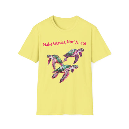 Make Waves Not Waste T- Shirt
