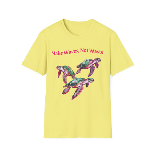 Make Waves Not Waste T- Shirt