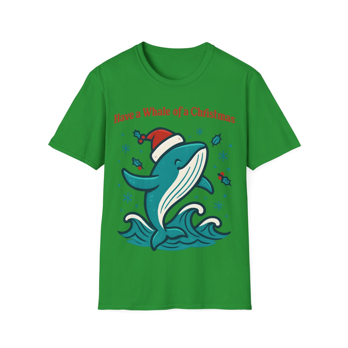Whale Christmas T-Shirt