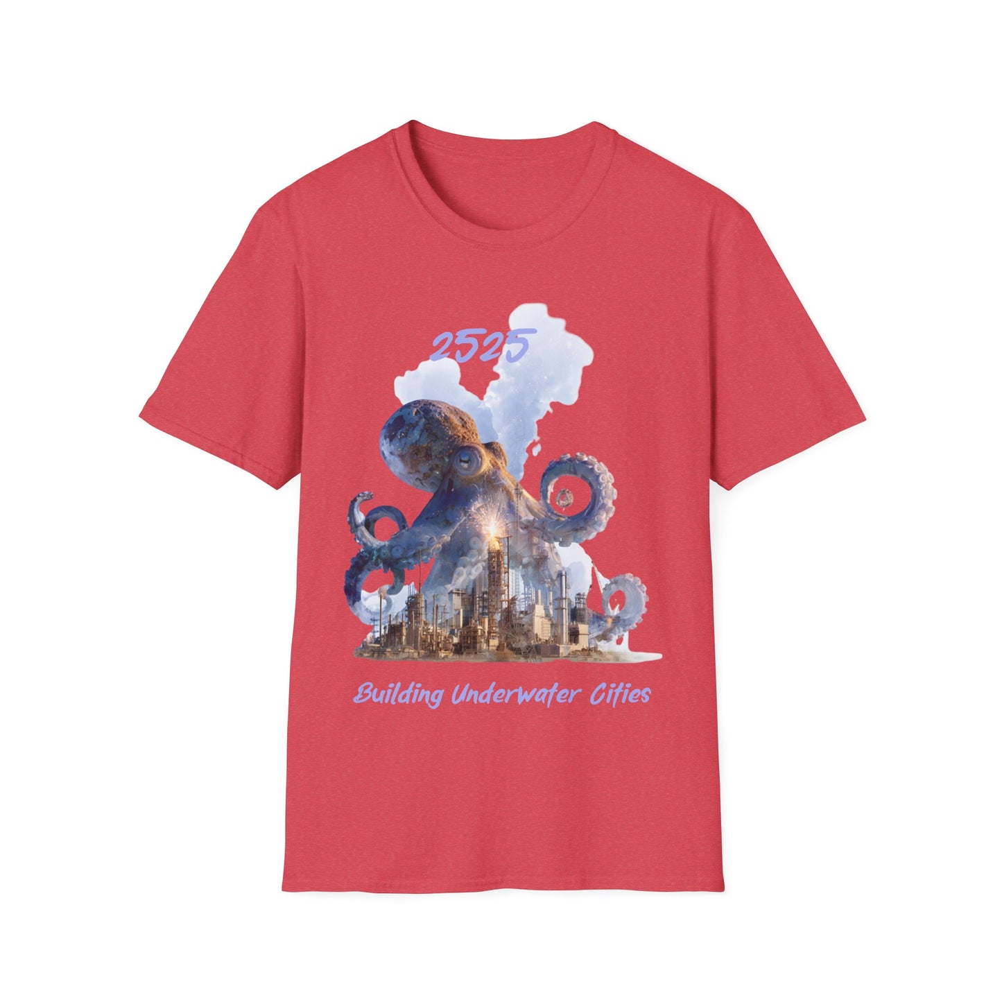Futuristic Octopus T-Shirt, 2525 Underwater Cities Tee