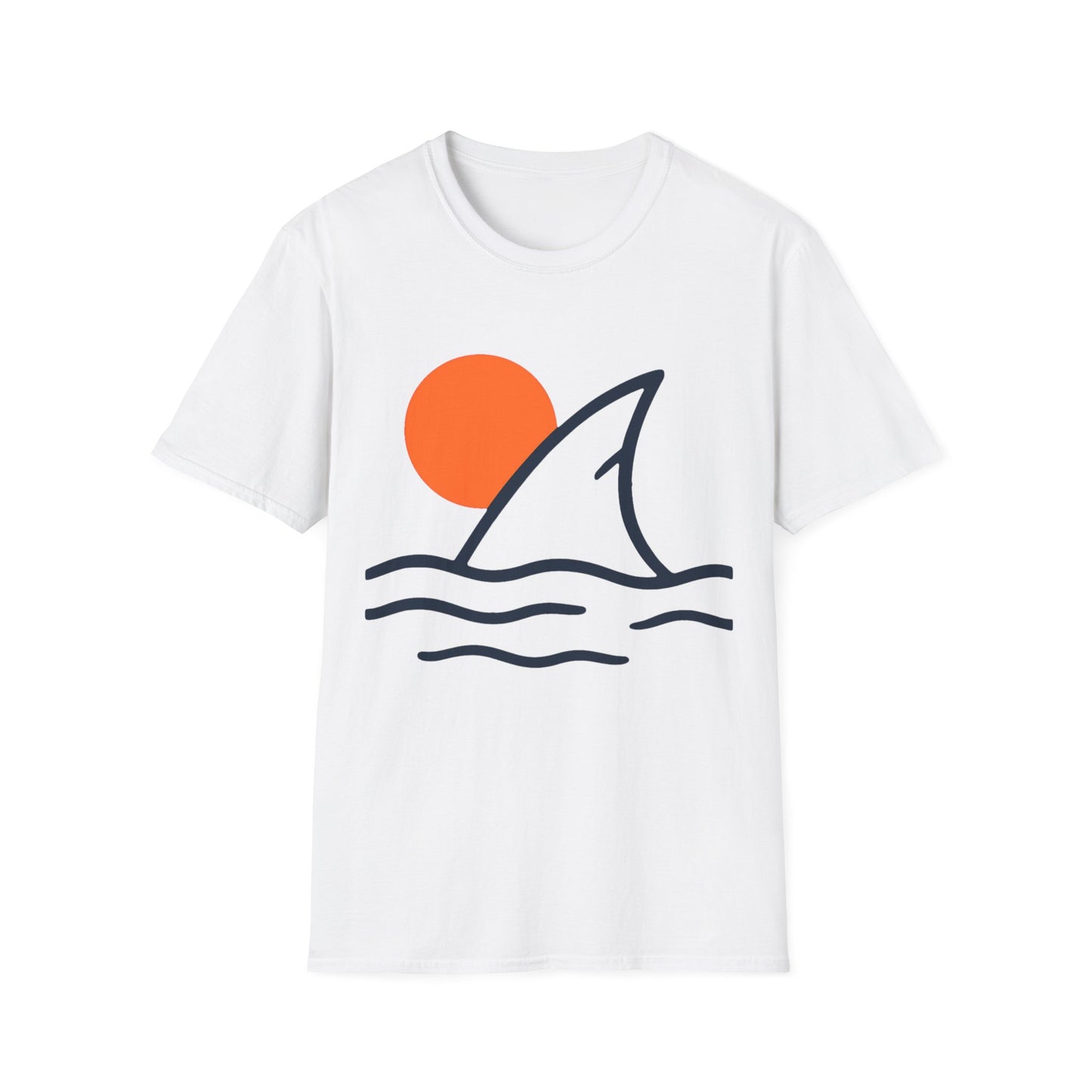 Shark Fin Sunset T-Shirt