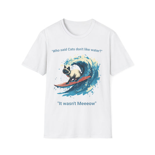 Surfing Cat T-Shirt