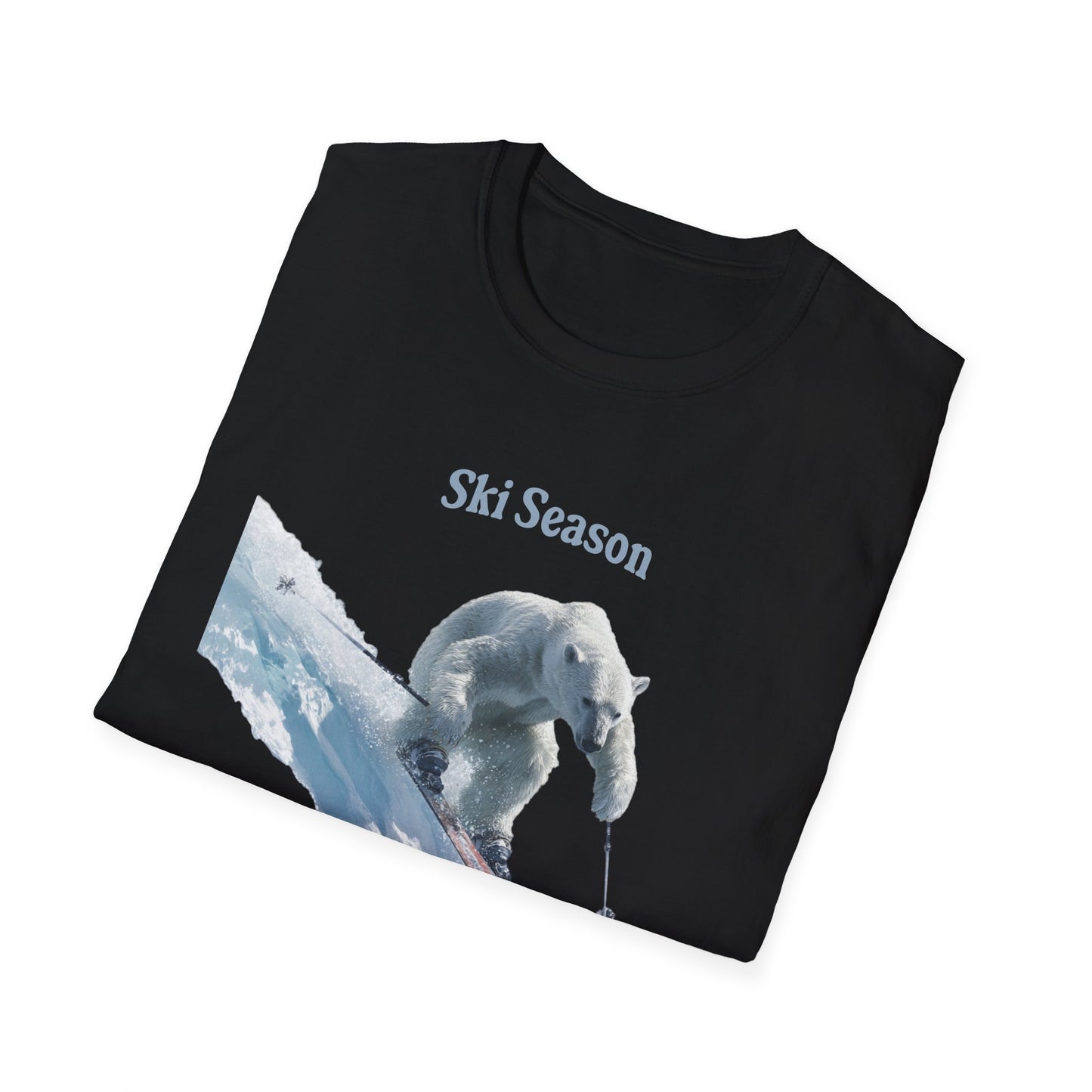 Ski Season Polar Bear T-Shirt