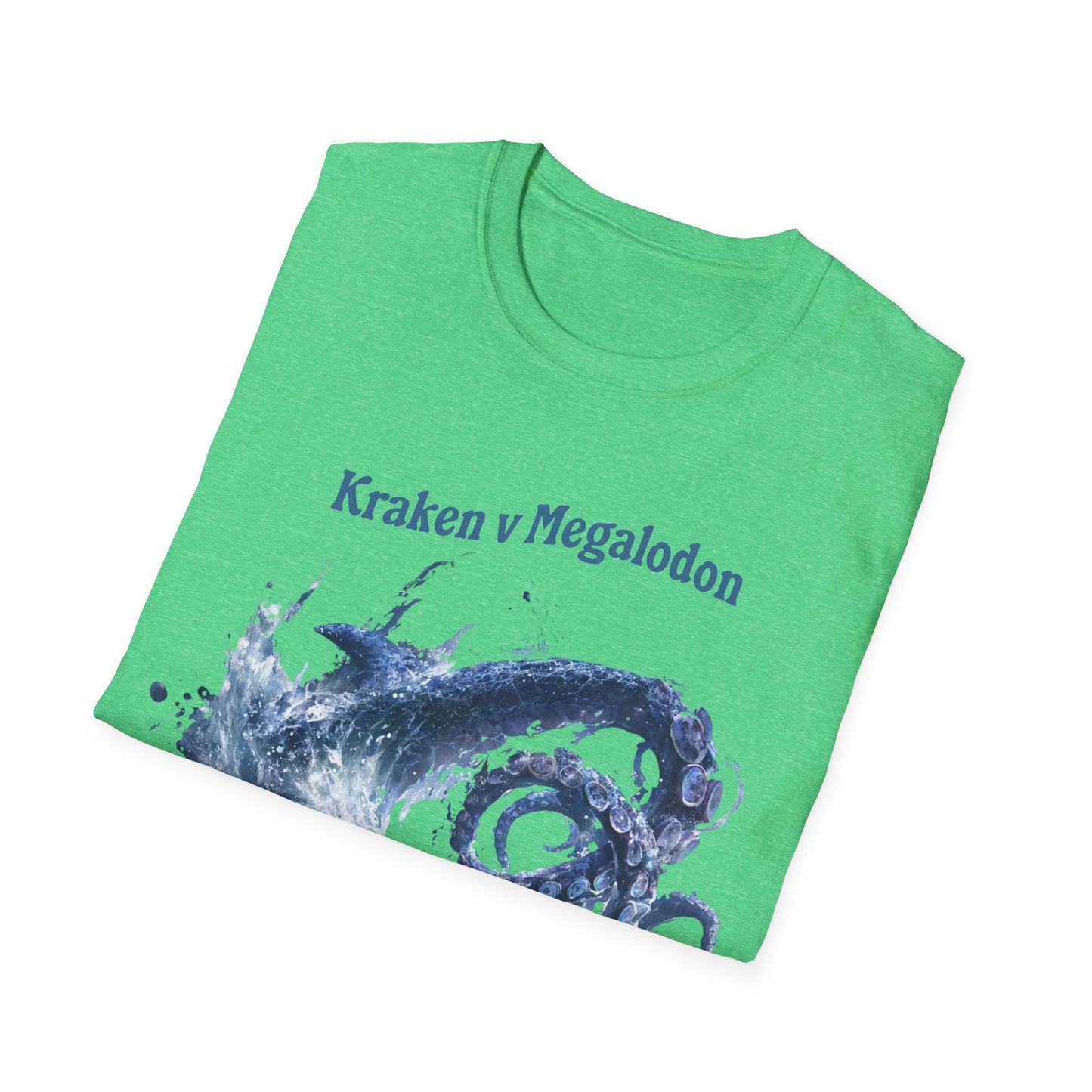 Kraken vs Megalodon T-Shirt